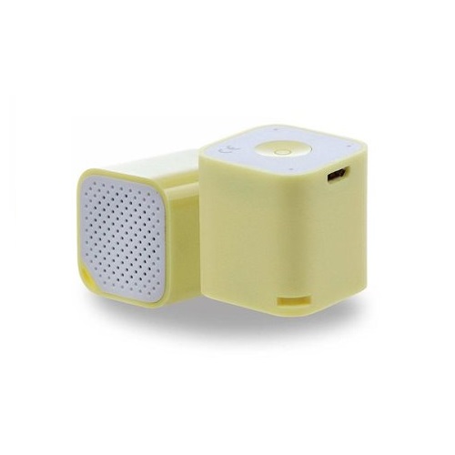 Pack 2 Mini Speaker Portátil Bluetooth - Amarelo